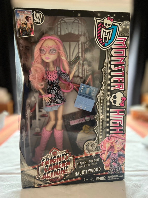 Monster High Frights Camera Action! outlets Viperine Gorgon Doll 2014