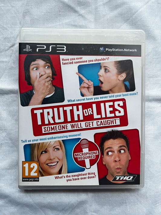 Truth or Lies: Someone Will Get Caught (Sony Playstation 3 PS3 Game)