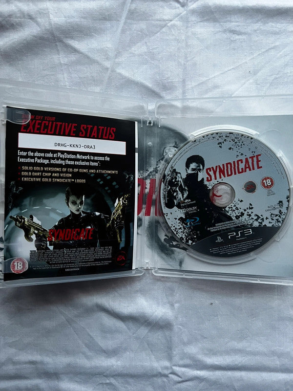 Playstation 3 Syndicate Executive Packaging Edition Game (PS3)