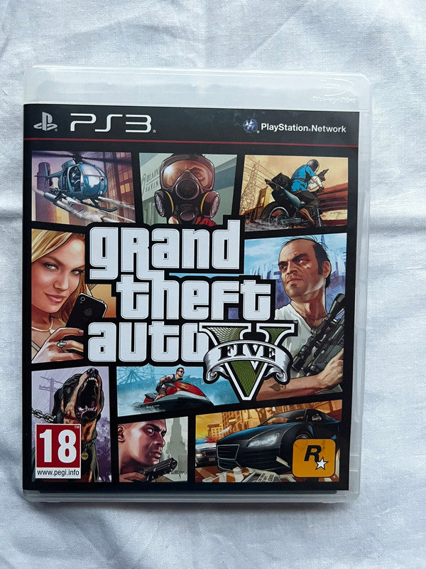 Grand Theft Auto V Five GTA 5 for Sony Playstation 3 PS3