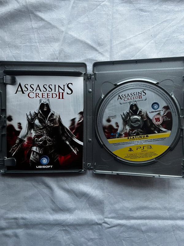 PlayStation 3 Assassins Creed II Sony PS3 Game Platinum Game Of The Year