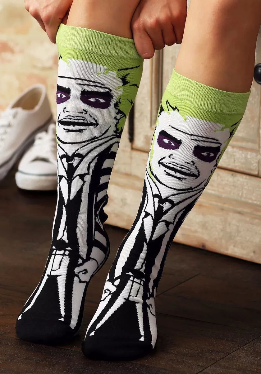 Beetlejuice Novelty Socks